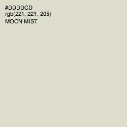 #DDDDCD - Moon Mist Color Image